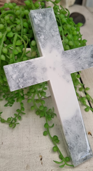 Silver Foil Cross